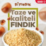 Kavrulmuş Kıyılmış Fındık 500 gr