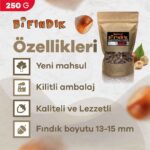 Natürel İç Fındık 250 gr