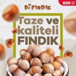 Kavrulmuş Kabuklu Fındık 500 gr