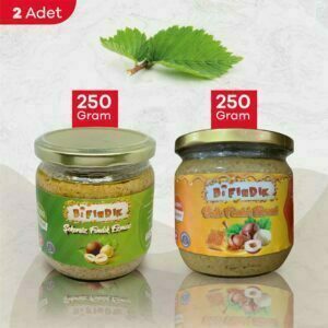 Ballı Fındık Ezmesi 250 G & Şekersiz Fındık Ezmesi 250 G