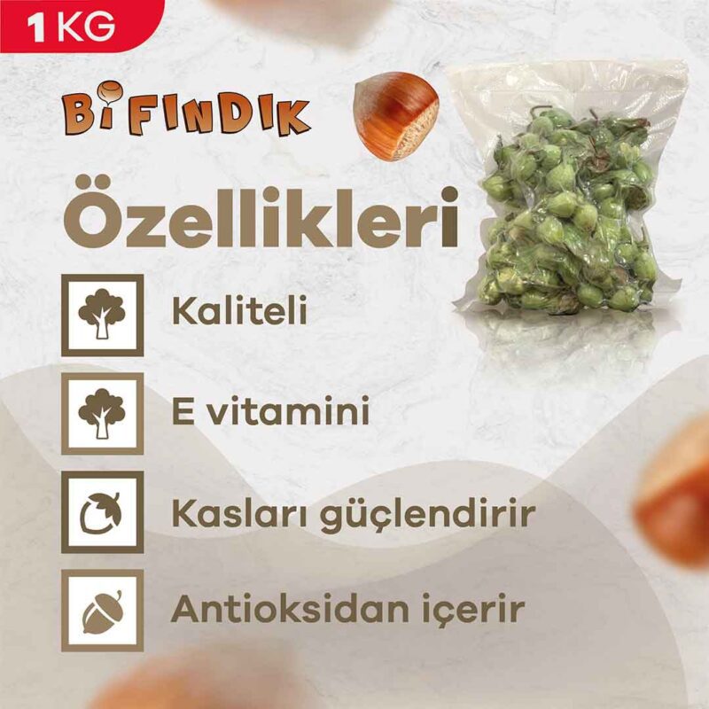 Yeşil Fındık 1 kg