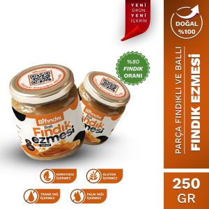 Ballı fındık ezmesi 250 gr