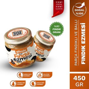 Ballı fındık ezmesi 450 gr