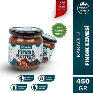 Kakaolu fındık ezmesi 450 gr