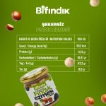 Şekersiz fındık ezmesi 250 gr