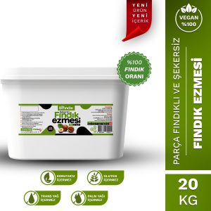 Şekersiz fındık ezmesi 20 kg