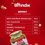 Şekerli fındık ezmesi 250 gr