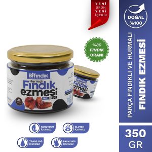 Hurmalı fındık ezmesi 350 gr