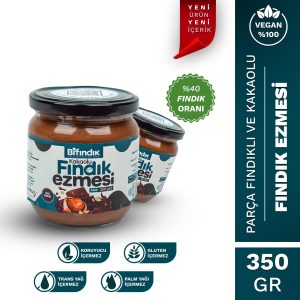 Parçacıklı kakaolu fındık ezmesi 350 gr