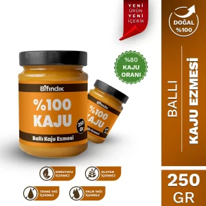 Ballı kaju ezmesi 250 gr