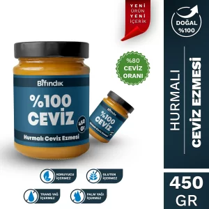 Hurmalı ceviz ezmesi 450 gr