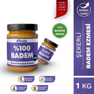 Şekerli badem ezmesi 1 kg