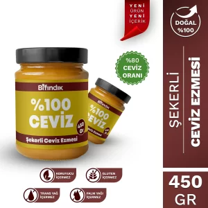 Şekerli ceviz ezmesi 450 gr