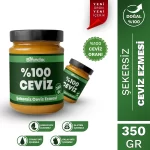 Şekersiz ceviz ezmesi 350 gr