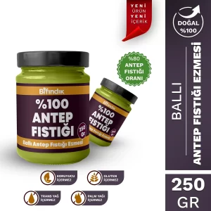 Ballı antep fıstığı ezmesi 250 gr