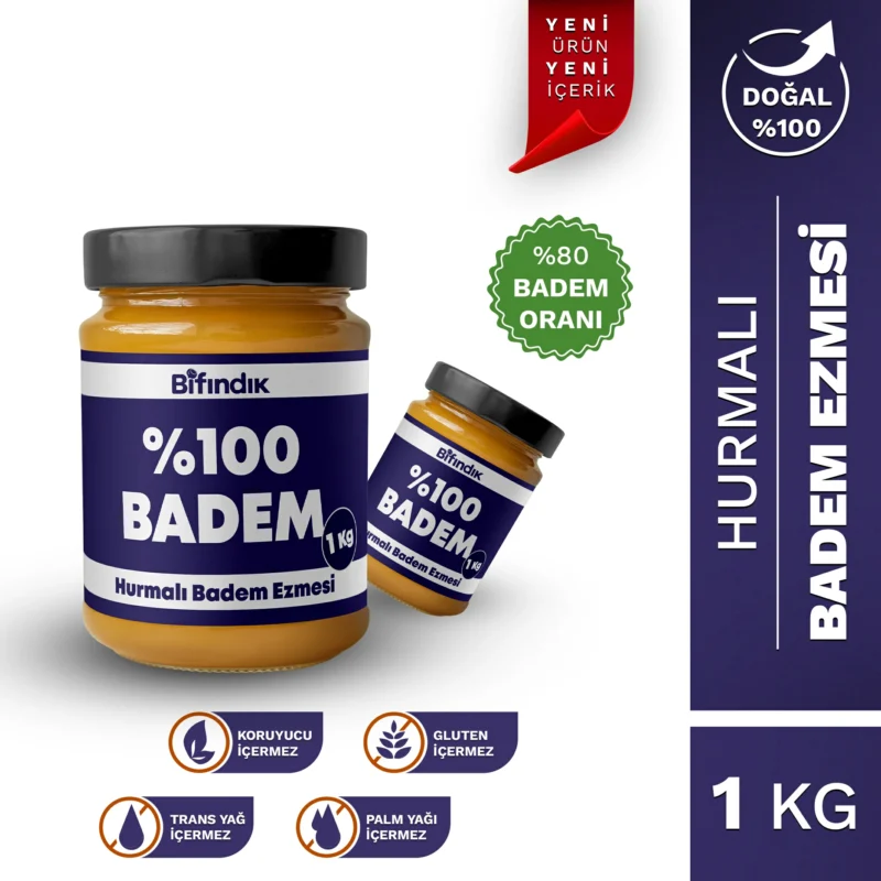 Hurmalı Badem Ezmesi 1 kg